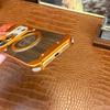iPhone 14 Pro Max Walnut Wood Case with Magnetic Stand