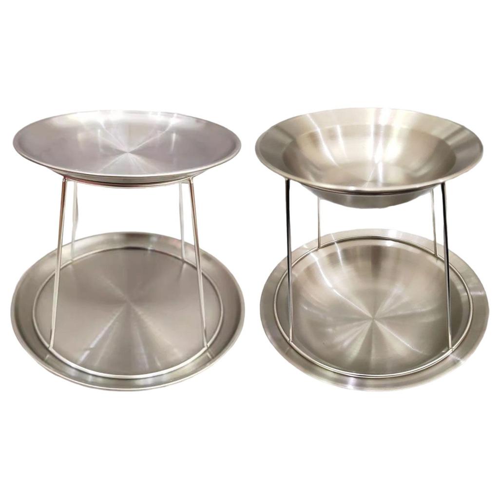 Seafood Tower 2 Tier Food Presentation Plate Trendy Versatile Seafood Tray Rack