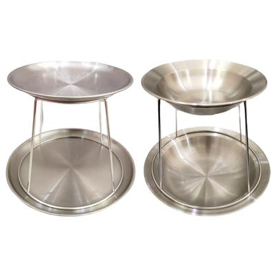 Seafood Tower 2 Tier Food Presentation Plate Trendy Versatile Seafood Tray Rack