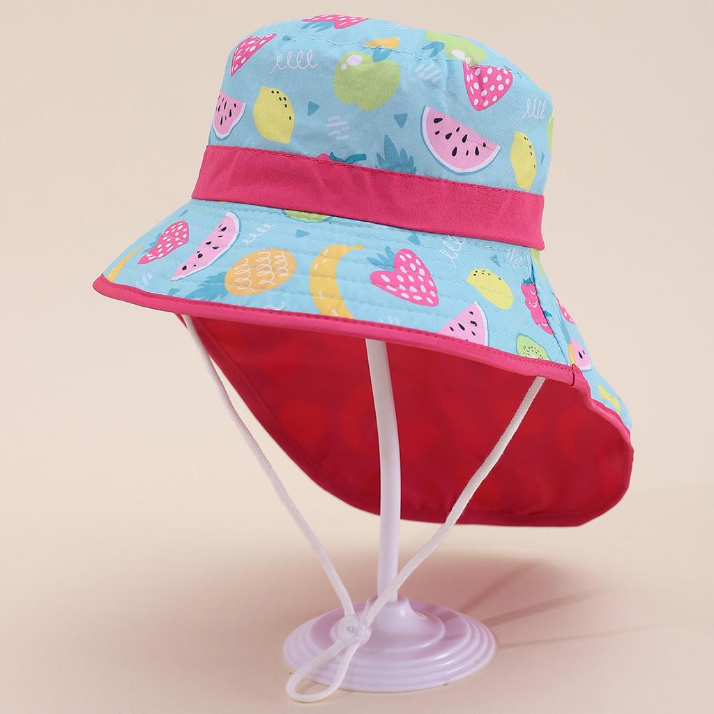 Unicorn Kids Fisherman Hat With Wide Brim For Summer Beach Sun Protection