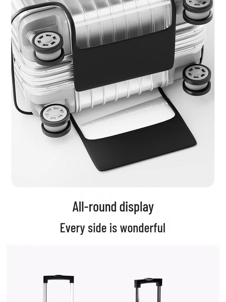 Thick Clear Waterproof Wear-Resistant Sporty Suitcase Protector Cover