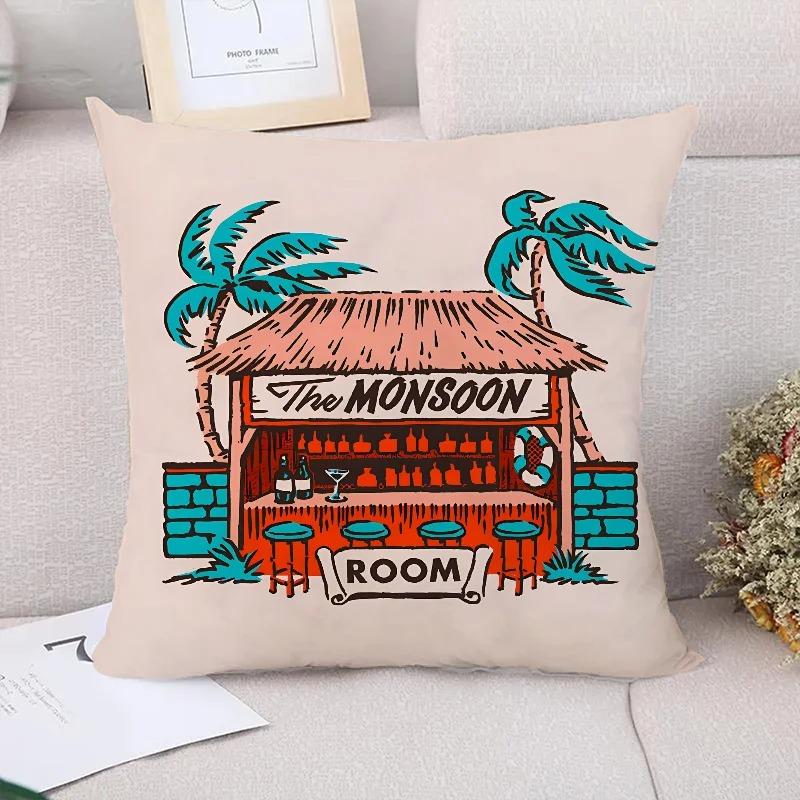 Retro Decorative Pillowcases Living Room Office Home Pillowcases Car Ornaments