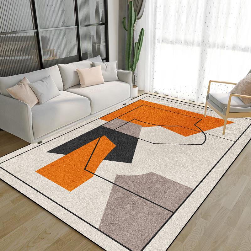 Modern Abstraction Rug Living Room Decoration Luxury Light Carpet Large Area Bedroom Comfortable Soft Mat Non-slip Lounge Rug