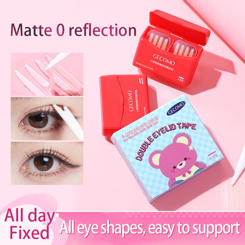 GECOMO New Double Eyelid Sticker Waterproof&Swheatproof All-Day Wear Defining For Daily Use