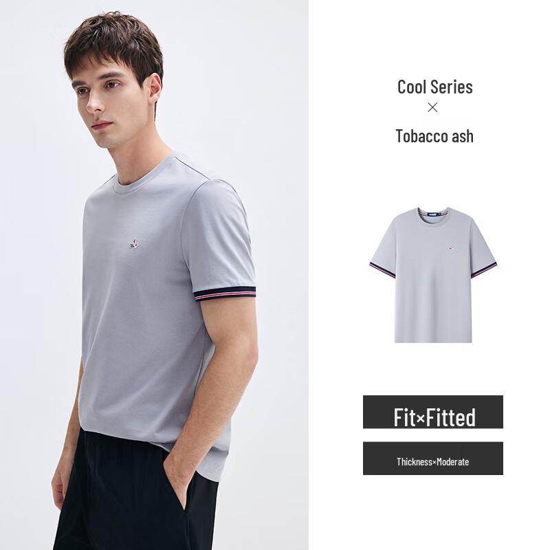 Navikair Men s Round Neck Short Sleeve Antibacterial T-shirt 36