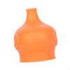 Silicone Sippy Lids with Spout Coffee Mug Cover for Mugs Jars Cups Orange