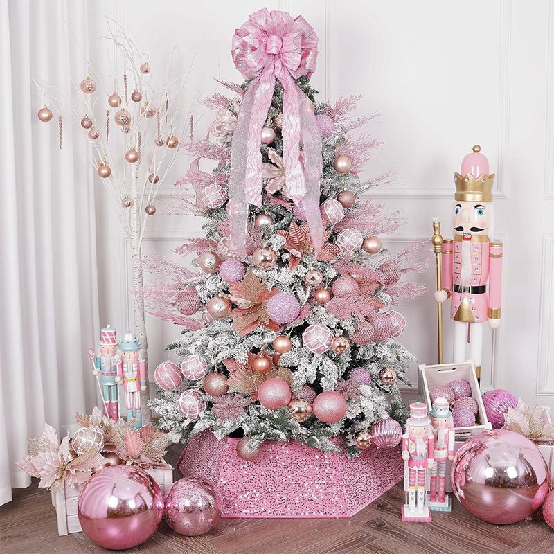 3/5 szt. Dekoracja Świąteczna Sztuczne Gałązki Sosny Symulowany Kwiat Ozdoby Choinkowe Girlanda DIY Dekoracja Imprezowa Domowa