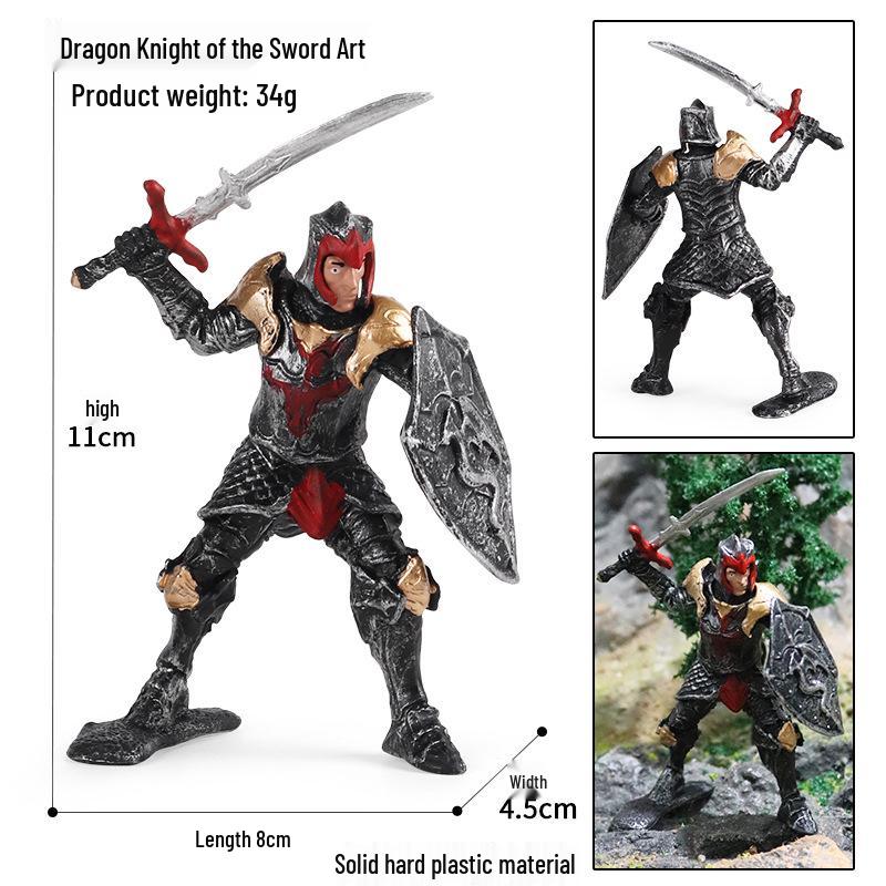 European Mythical Pegasus Unicorn Toy Model: Elf, Mythical Creature, Magic Beast 