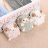 Cartoon Anime Style Lamb Keychain Plush Sheep Backpack Charm  For Backpack Decor