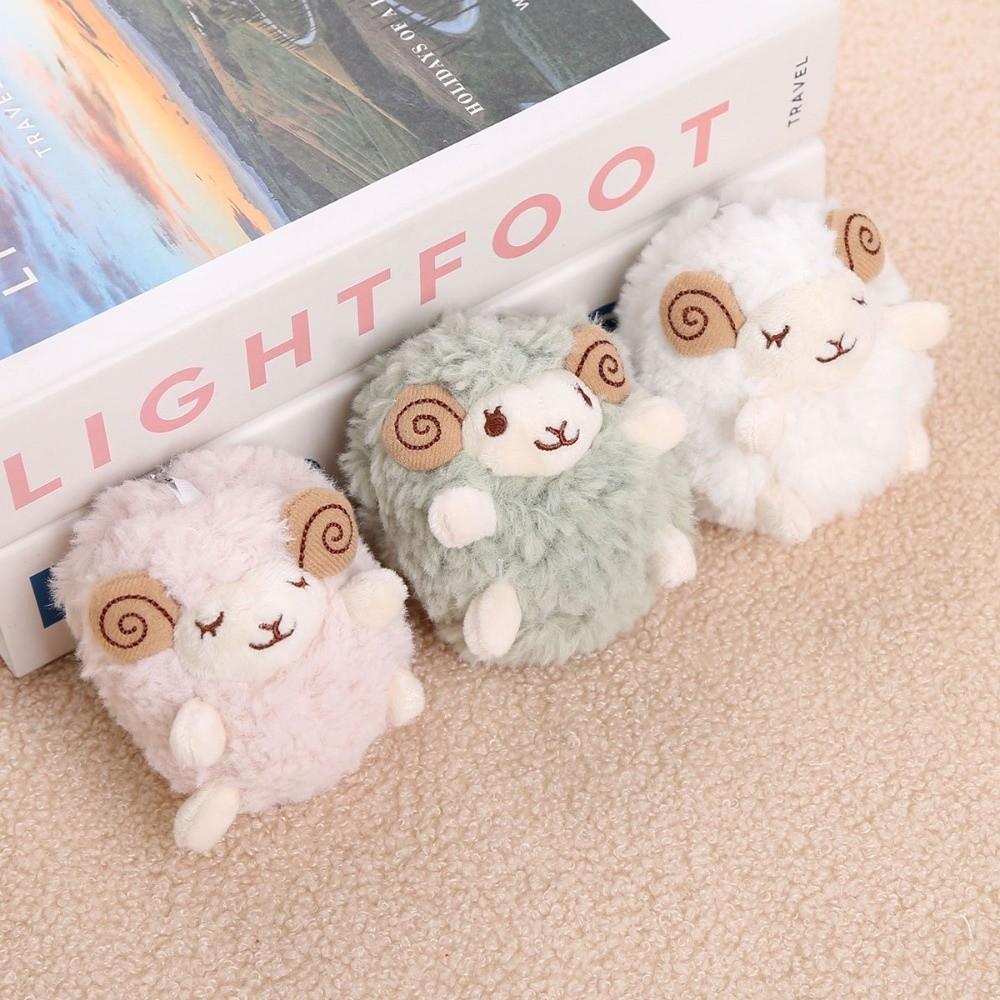 Cartoon Anime Style Lamb Keychain Plush Sheep Backpack Charm  For Backpack Decor