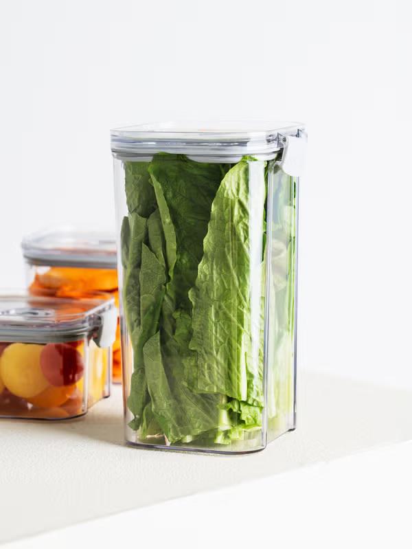 

Daiso Вакуумный контейнер для хранения - 1350 мл