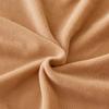Simple Solid Color Fitted Sheet Nordic Mattress Cover Plush Bed Sheet Winter Warm Elastic Soft Bed Sheet with Elastic Band