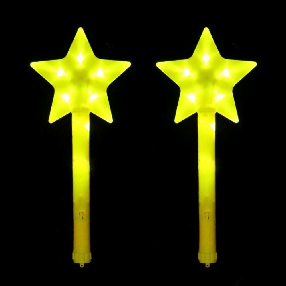 Three Lighting Modes Flashing Star Stick Five Point Star Concert Light Stick Festival Supplies