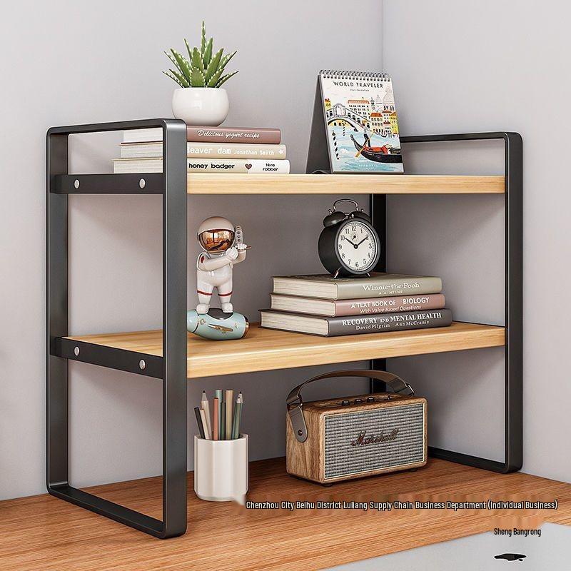 Desktop Multi-layer Bookshelf Storage Organizer for Office and Dorm Desks