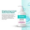 Equitia 2-in-1 Brightening & Anti Acne Face Wash 100ml | Helps Reduce Acne, Post-Acne Marks & Pigmentation | Controls Excess Oil & Removes Impurit