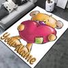 Diddl Custom Name Carpet Rug for Living Room Bedroom Home Sofa Decoration,Kids play Non-slip Floor Mat