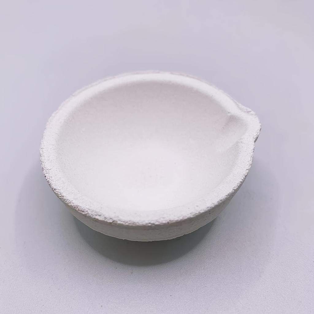 150g Quartz Silica Melt Pot Melting Bowl Crucible Casting for Golden Silvery Platinum