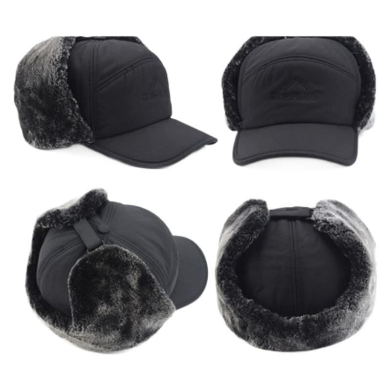 Windproof Ear Protection Thickened Warm Hat Elderly Hat Plus Velvet Thickened Warm Cotton Hat