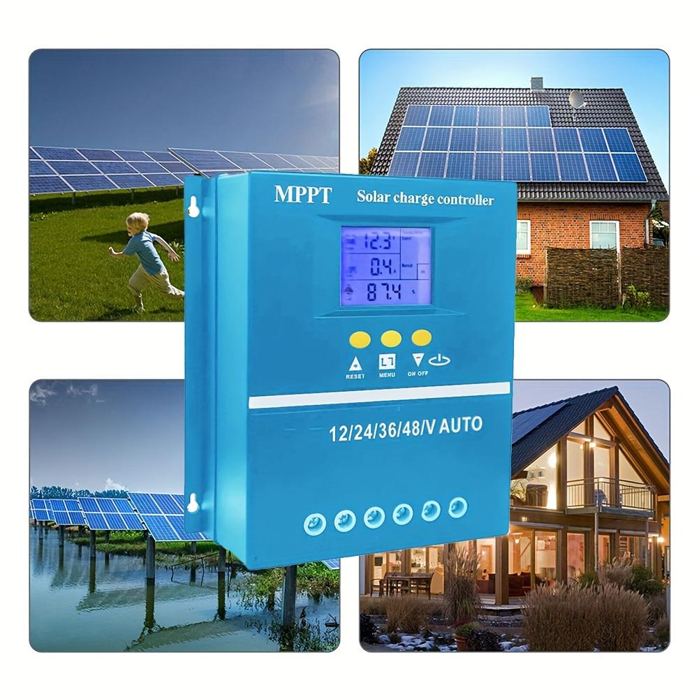 

100A MPPT Solar Charge Controller Multi-Voltage with LCD Display Dual USB Outputs for Lead-Acid Lithium Batteries 2026 NEW 100A