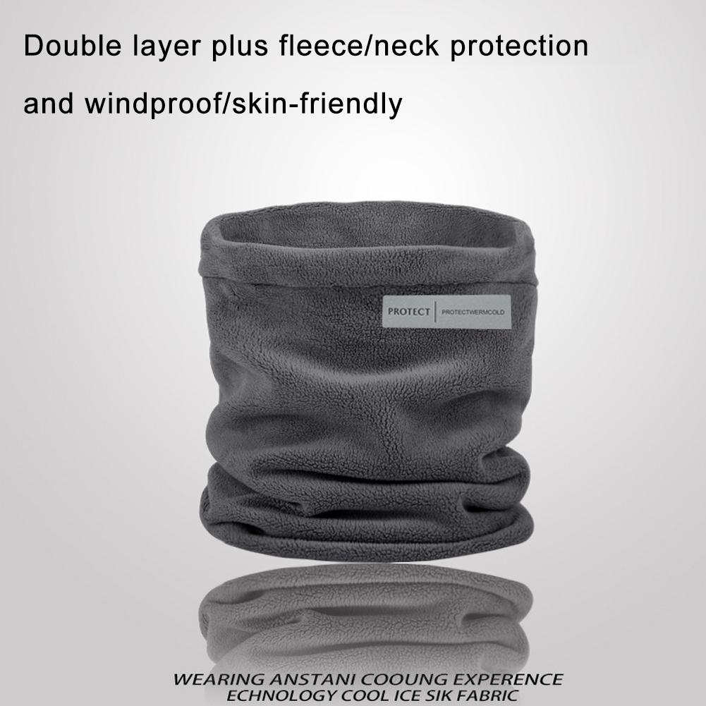 Halswärmer Herren Damen Winter Halswärmer Schal für Biker Motorrad Auto Winddicht Kälteschutz Radfahren Halbgesichtsmaske Nackengamasche