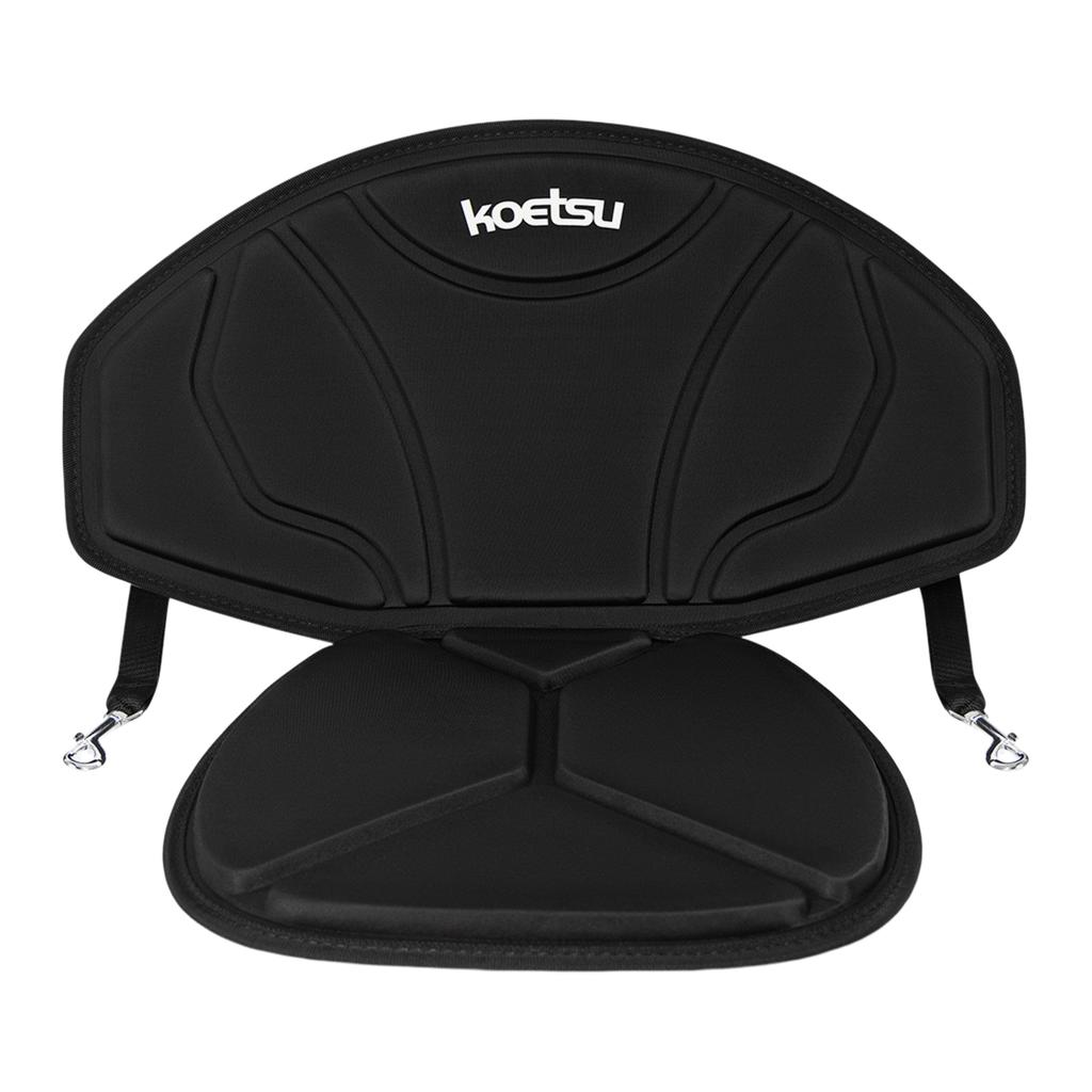 Eva Laminated Inner Core Adjustable Paddle Board Seat Adjustable Buckle Simple Padded Kayaks Seat for Drifting Boat Water Sports