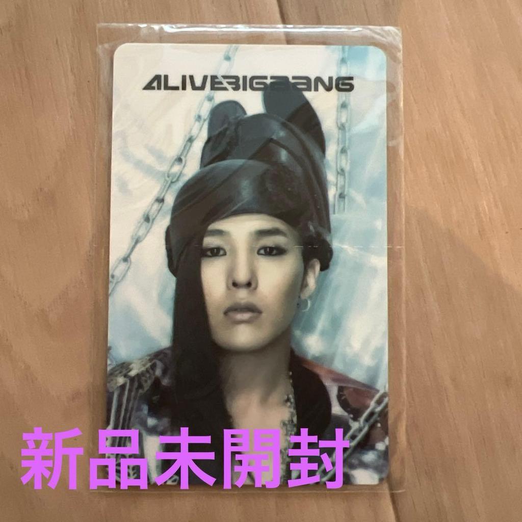 [USED] BIGBANG G-Dragon Jiyong GD Trading Card ALIVE Official