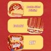 60Pcs Cartoon Scratch-off Cards Anniversary Surprise Lucky Cards Cute Vouchers Tickets  Festivals