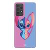 Phone Case - MANIACASE - Galaxy A72 - Silicone - Soft - Stitch and Angel