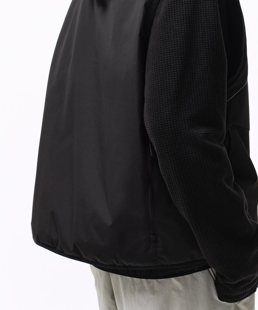 Musinsa Standard [City Leisure] Stitch V-Neck Padded Vest [Black]