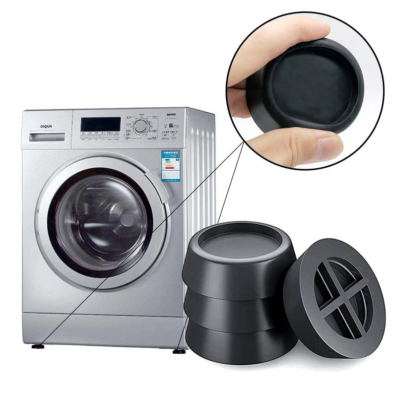 Rubbers, Pads, Anti-vibration Feet for Washing Machines and Dishwashers 4 pcs