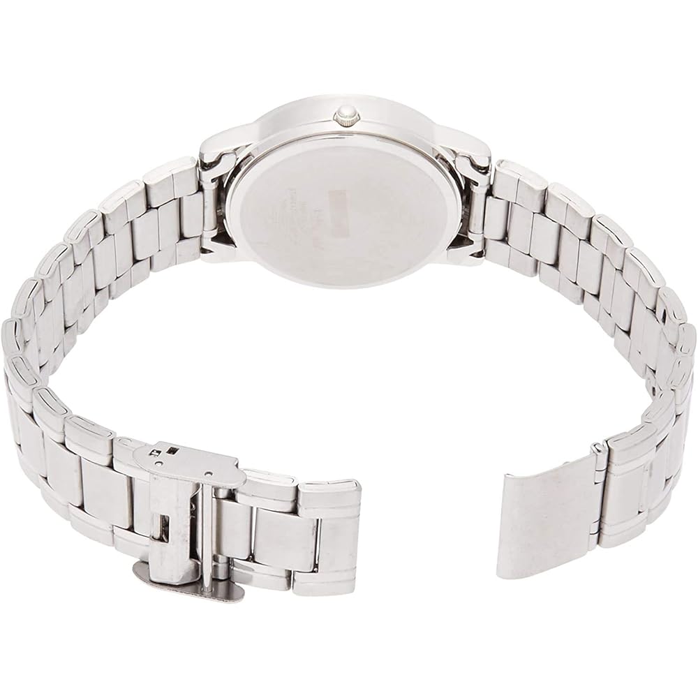 Citizen Q&Q Analog Waterproof Watch Date Day Metal Band A206-204 Men's White