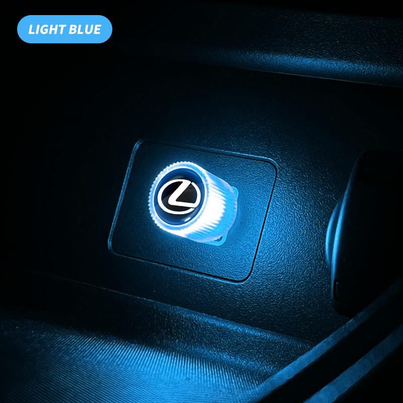 Car Mini USB LED Ambient Light Decorative Atmosphere Lamps For Lexus F SPORT IS250 IS200 CT200h GS300 LS430 RX450h LX570 IS300 ADX1