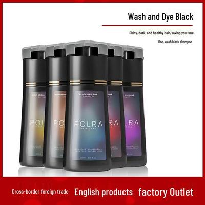 Gentle Hair Dye Shampoo for Gray Coverage
