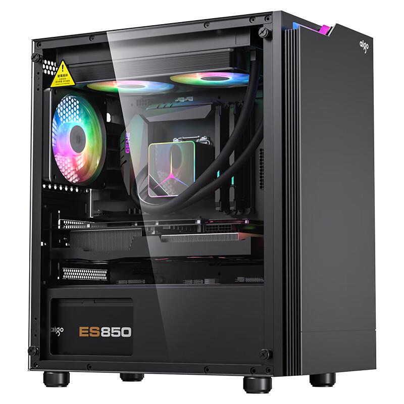 Case PC Desktop Aigo JV13 MATX/ITX con Vetro Temperato e RGB