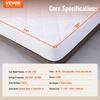 VEVOR Heated Mattress Pad, 195 X 165 Cm, Queen Electric Bed Warmer with 4 Heat Settings Control, 12-Hour Timer, 8-Hour Auto Off
