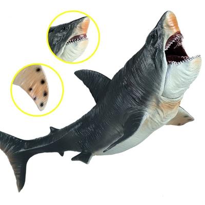Meeresleben Megalodon Actionfigur Beweglicher Kiefer Große Hai Figur Ozeantiere Modell Sammlung