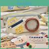 Food Shape Canvas Pen Bag With Spacious Storage For School And Travel