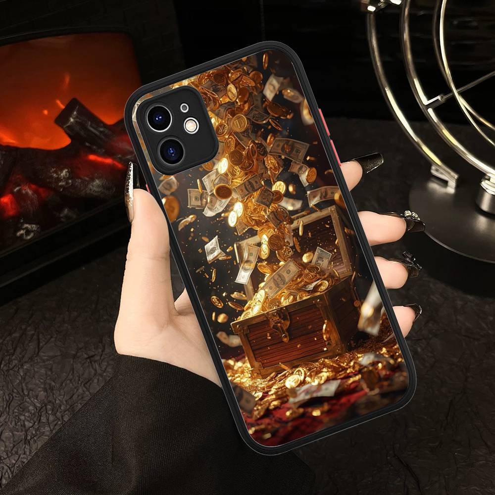 Bitcoin Retro Logo For Silicone Matte Phone Case For IPhone 16 Pro Max 15 14 13 12 11 X XS MAX
