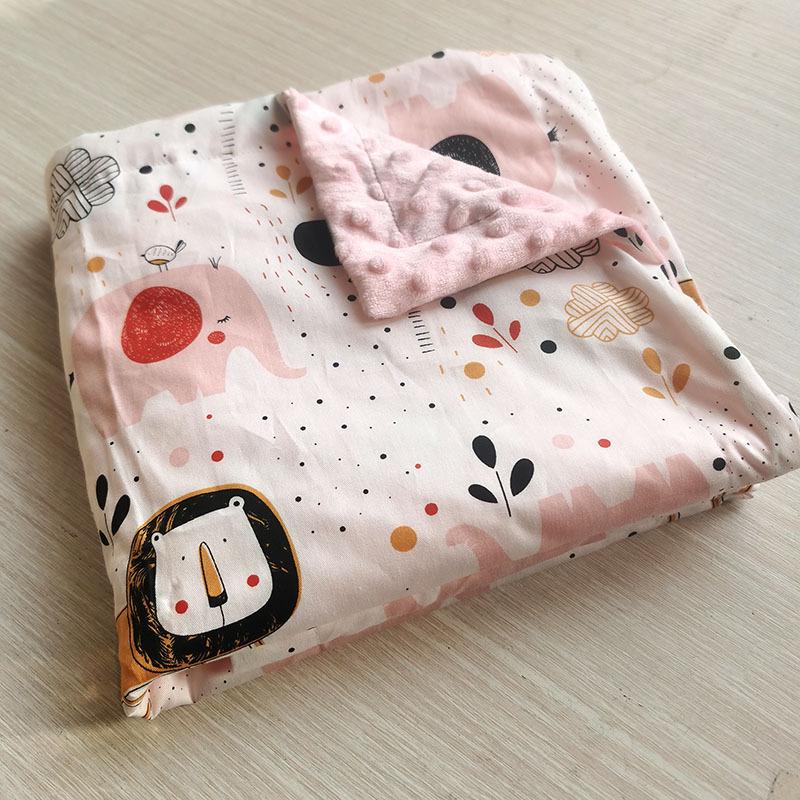 Coperta/Trapunta Rassicurante per Bambini in Cotone Twill a Doppio Strato