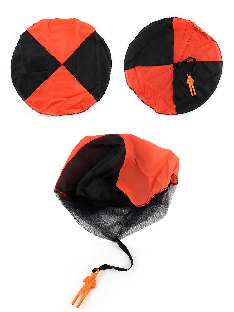 

Детский воздушный парашют для бросания рукой, парашют солдатика, уличная игрушка, бочка оранжевый