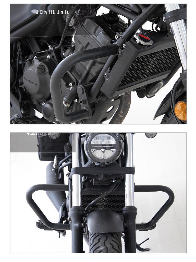 Motorcycle Crash Bar for Rebel CM300 - Anti-Fall Protection Accessory