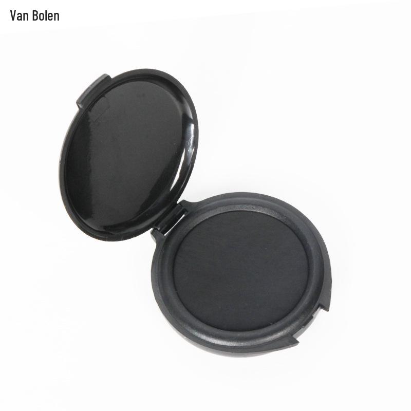 Compact High-Definition Quick-Dry Fingerprint Ink Pad (Red, Blue, Black) - Wash-Free & Anti-Counterfeit