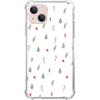 Minimalist Christmas Tree Candy Berry Case Compatible with iPhone 15, Cute Christmas Case for iPhone 15 for Teens Men and Women, Cool Trendy TPU