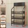 Convenience Store Snack & Toy Display Rack - Multi-Layer Storage for Checkout Counters