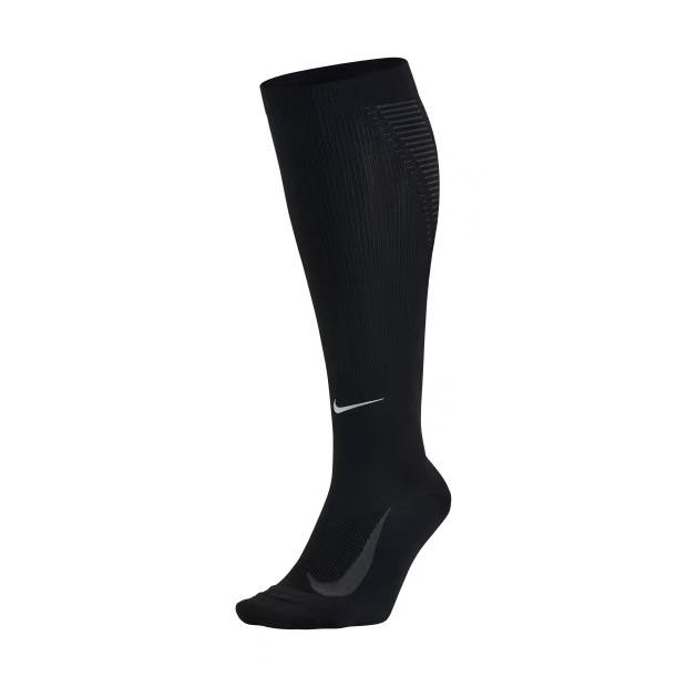 Nike Dri Fit Elite Lightweight Compression Running Socks Men s 1 Pack Black SX5190-010 40-43