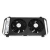 RV Roof Vent Fan Silent Exhaust Heat Dissipation ABS with 4 Speed Setting for Motorhome