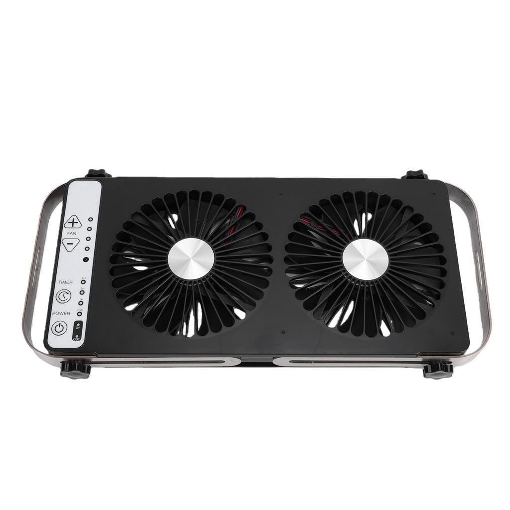 RV Roof Vent Fan Silent Exhaust Heat Dissipation ABS with 4 Speed Setting for Motorhome