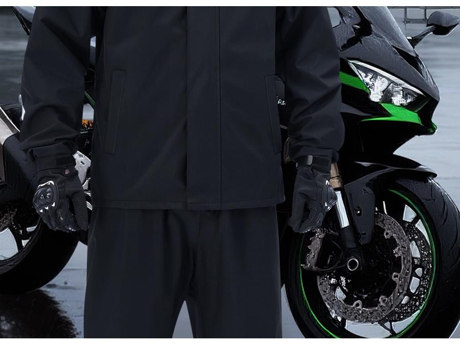 Motorrad-Regenkombi für Herren im Split-Typ, Sturmniveau für Fahrer