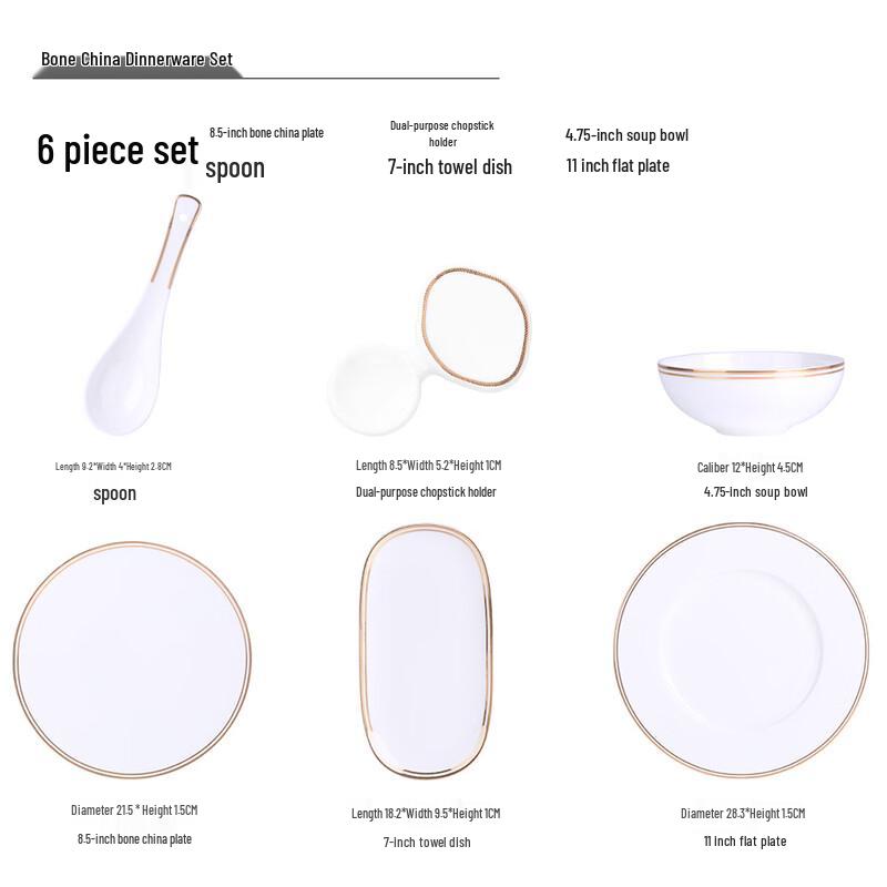 Ru Han 26-Year Bone China Dinnerware Set
