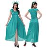 Liberty Of Statue Halloween Costume Children Adult Dress For Performances Stage